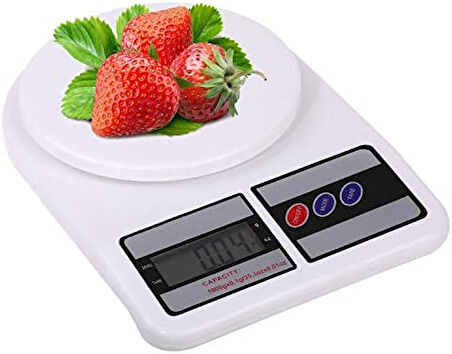 Hassas Mutfak Tartısı Terazi 10 Kg 1 Gr (4987)