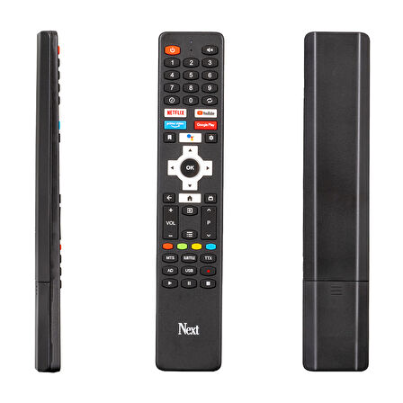 ORJINAL KL NEXT * VİVAX * CONTI NETFLIX-YOUTUBE-PRİMEVİDEO GOOGLE PLAY TUŞLU ANDROİD SES KOMUTLU LCD-LED TV KUMANDASI (4987)