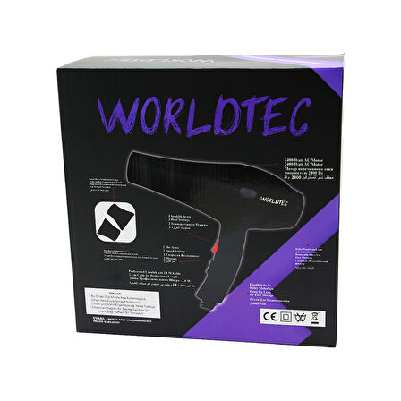 PRO PROFESSIONAL SAÇ KURUTMA - FÖN MAKİNESİ 2500W TURBO WT-5500 (4987)