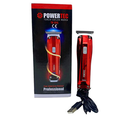 POWERTEC TR-1515 SAÇ SAKAL ENSE ÇİZİM MAKİNESİ (4987)