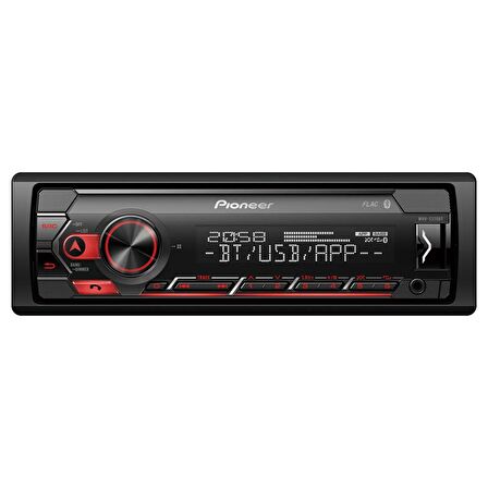 PIONEER MVH-S320BT USB/FM/AUX/MP3 BLUETOOTHLU MEKANİKSİZ OTO TEYP 4X50 WATT