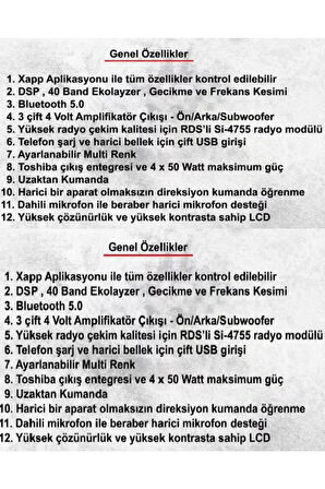 USB-509 USB -BluetoothMP3- Radyo Çalar Oto Teyp Enerji Oto Power ( 3 ANFİ ÇIKIŞLI )