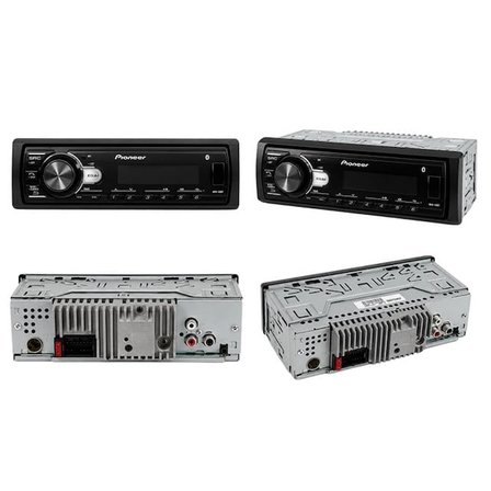 Pioneer MVH-140BT Usb Fm Aux Mp3 Bluetooth'lu Mekaniksiz Oto Teyp 4X50 Watt