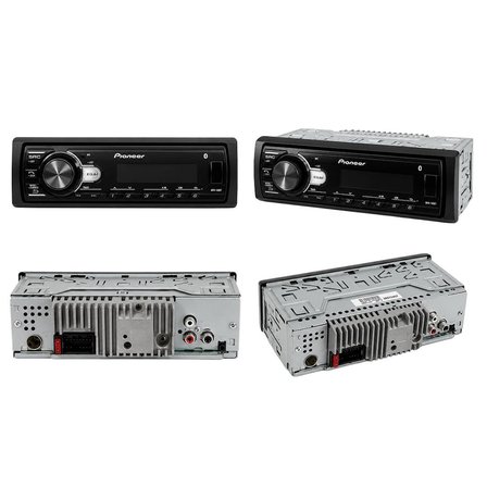 Pioneer MVH-140BT Usb Fm Aux Mp3 Bluetooth'lu Mekaniksiz Oto Teyp 4X50 Watt
