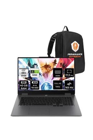 LOQ 17IRX10 i5 13450HX 40GB 4TB+4TB SSD RTX5050/8GB 115W 17.3" FHD 165Hz FDOS Gaming Laptop