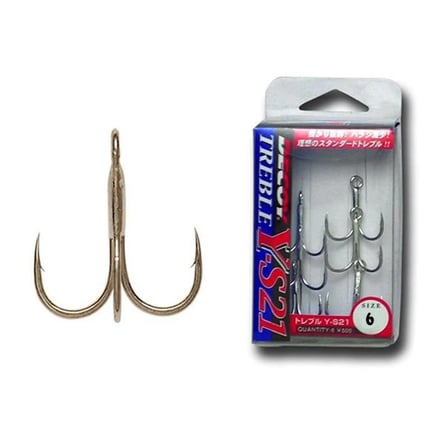 DECOY Y-S21 Treble Üçlü Maket Balık İğnesi