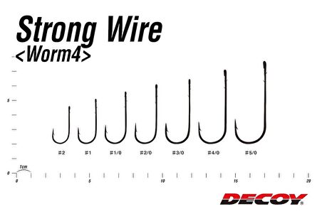 Decoy Worm4 Strong Wire İğne