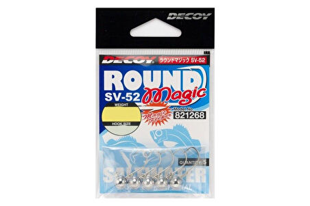 Decoy SV-52 Round Magic JH Jig Head NO:6-1,8 GR