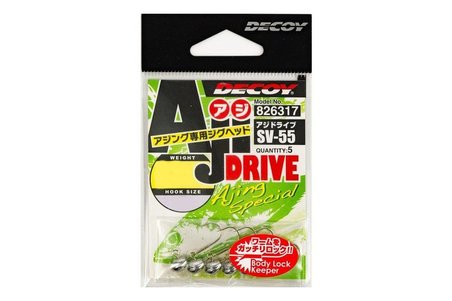 Decoy SV-55 Aji Drive Jighead NO:8-1,5 GR