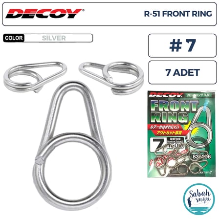 Decoy R-51 Front Ring Ön Halka #7 150lb (7 Adet)
