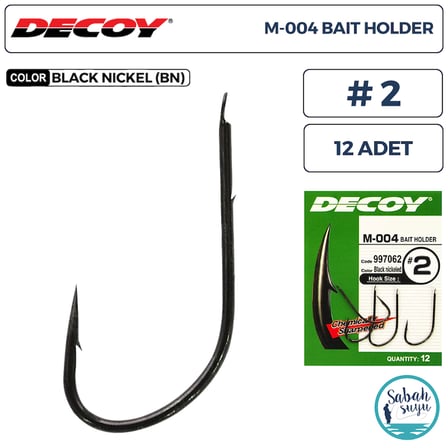 Decoy M-004 Bait Holder Olta İğnesi BN #2 (12 Adet)