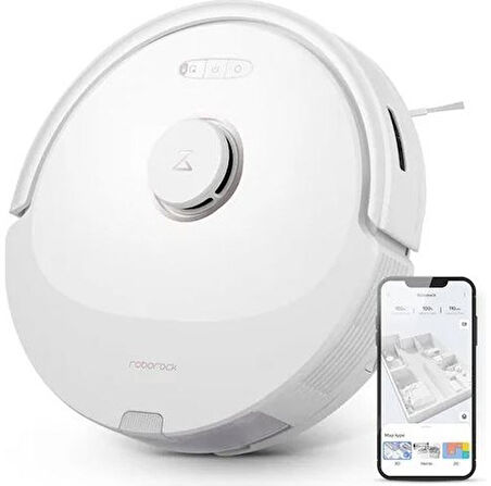 Roborock Vacuum Cleanner Q8 Max Robot Süpürge Beyaz