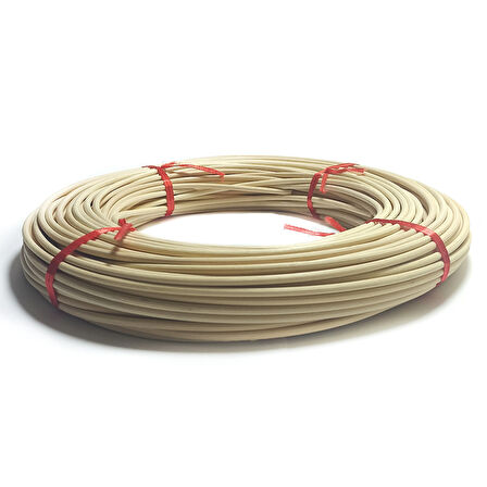 Rattan Doğal Bambu Çubuk 3 KG - 3,5 mm Örgü Rattan İp