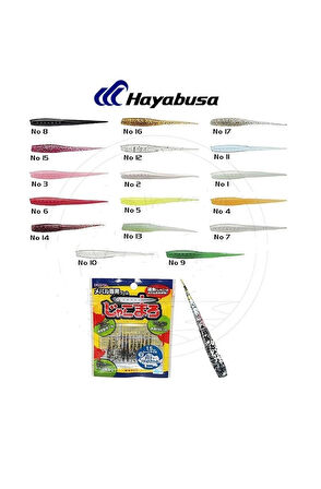 Hayabusa FS300 1.5 INC Lrf Silikon 12 Adet Color:4