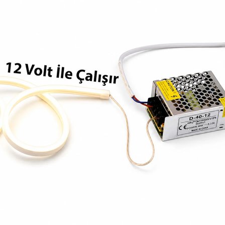 Powermaster PM-5289 12 Volt 100Metre Günışığı Neon Şerit Led