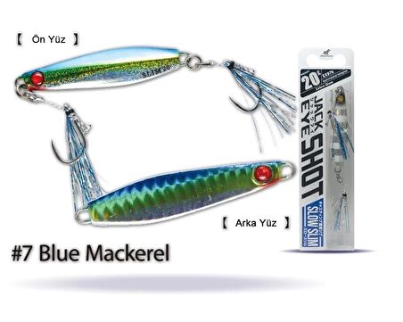 Hayabusa EX 976 Jack Eye Slow Slim 20gr Light Jig Suni Yem 7