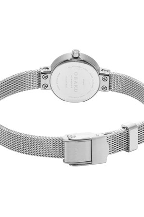 Obaku Denmark V313LXCWMC Quartz Çelik Hasır Gri 20 mm Kadın Kol Saati
