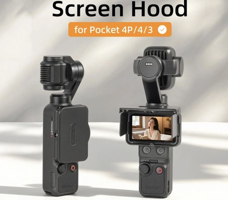 DJI Osmo Pocket 3/4/4P Ekran Koruyucu Güneşlik