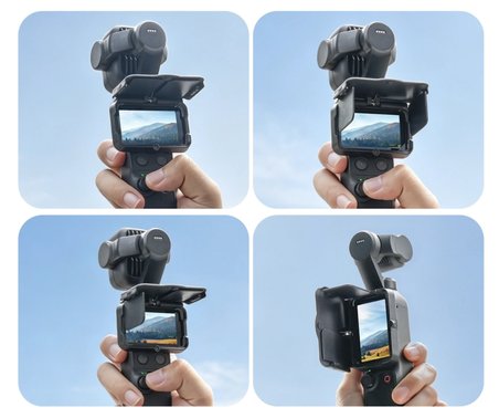 DJI Osmo Pocket 3/4/4P Ekran Koruyucu Güneşlik