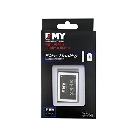 EMY Samsung E250 M620 X150 C260 Batarya 800mAh