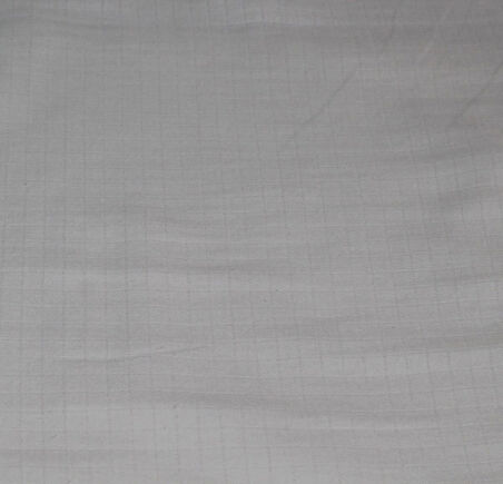 %100 Pamuk Krem Rengi Kareli Müslin Kumaş 100*180 cm Metrelik Müslin Kumaş