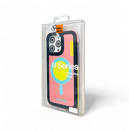 iPhone 16 pro Siyah Shockproof Magsafe Kılıf Uyumlu Premium Arka Kılıf Güçlendirilmiş Köşe + Kamera