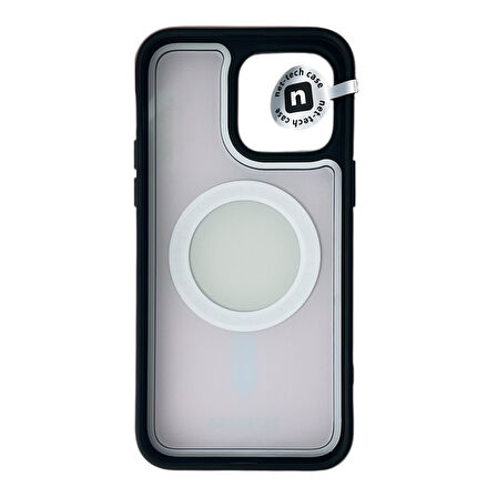 iPhone 16 pro Max Siyah Shockproof Magsafe Kılıf Uyumlu Premium Arka Kılıf Güçlendirilmiş Koruma