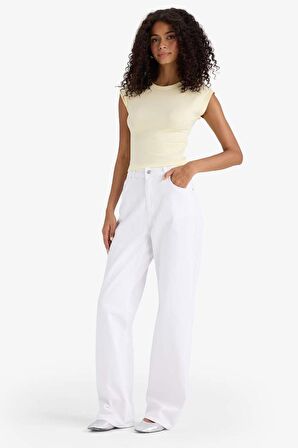 Slim Fit Dar Kesim Bisiklet Yaka Basic Düz Modal Kısa Kollu Tişört