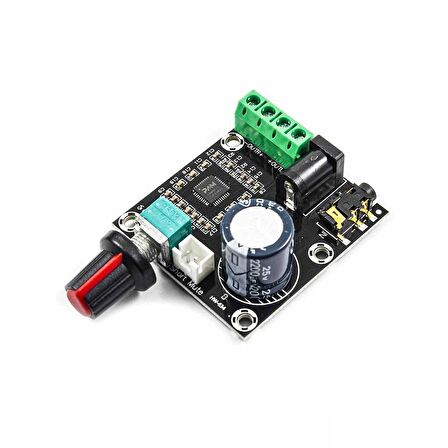 PAM8610 XH-M12012V 2x15W Mini Çift Kanallı Dijital Amplifikatör Kartı