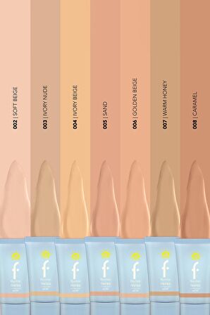 Flormar Sun Lovers Nemlendirici Etkili & Doğal Bitişli Renkli Güneş Koruyucu Spf50- 004 Ivory Beıge