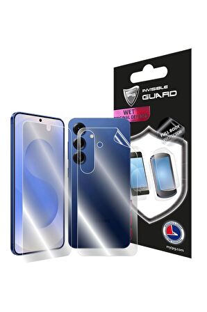 Samsung Galaxy S25 için IPG Hydrogel Tam Kaplama (Ekran ve Arka Koruma)