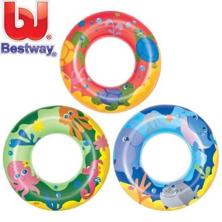 Premium Su Sporu Deniz Simidi Yaz Eğlencesi Bestay 36113 51 cm Desenli Simit (36)