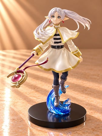 Premium Fantastik Aksiyon Sanat Sousou No Frieren Büyücü Frieren Anime Figür