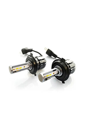 Zero H4 Xtreme Yellow +3 Plus Fansız Led ZR3724 XY