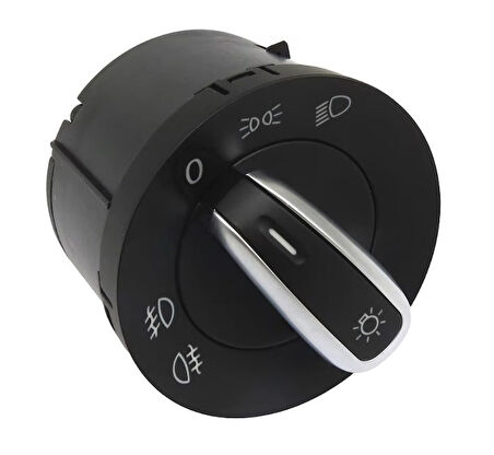 VOLKSWAGEN CC FAR AÇMA KAPAMA DÜĞMESİ ANAHTARI 2008-2013 KROM