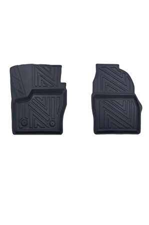 Ford Connect 2013-2022 Panelvan ile Uyumlu Carbon Desenli Ultra Premium Havuzlu Oto Paspas
