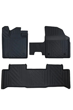 Togg T10X 2023 Ve Sonrasi ile Uyumlu Carbon Desenli Ultra Premium Havuzlu Oto Paspas