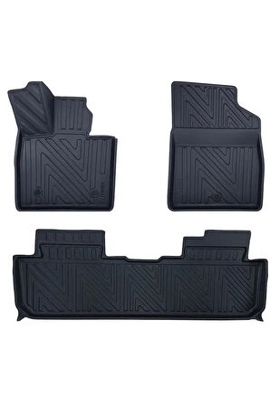Byd Seal U Ev 2024 Ve Sonrasi ile Uyumlu Carbon Desenli Ultra Premium Havuzlu Oto Paspas