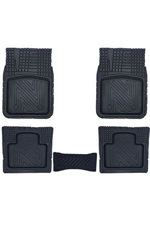 Her Araca Uyumlu V2 ile Uyumlu Carbon Desenli Ultra Premium Havuzlu Oto Paspas