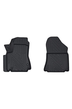 Citroen Berlingo 2008-2018 Panelvan ile Uyumlu Carbon Desenli Ultra Premium Havuzlu Oto Paspas