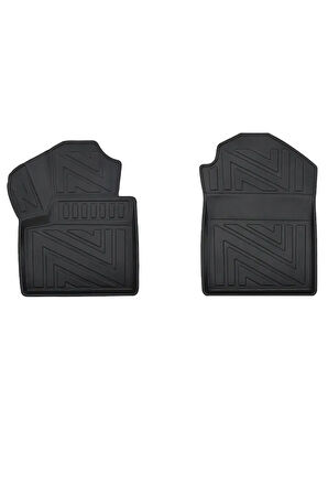 Ford Connect 2003-2013 Panelvan ile Uyumlu Carbon Desenli Ultra Premium Havuzlu Oto Paspas
