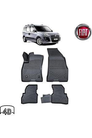  FİAT DOBLO GENİŞ AİLE 2018 4D Havuzlu Paspas 