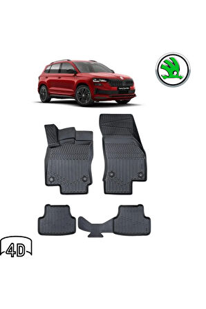  SKODA KAROQ 2021 4D Havuzlu Paspas 