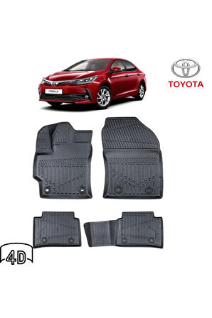  Toyota Corolla 2023 4D Havuzlu Paspas 