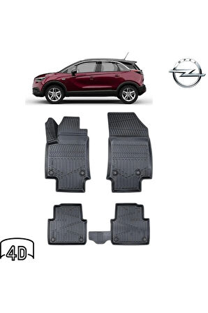  OPEL CROSSLAND X 2018 4D Havuzlu Paspas 