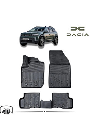  DACİA DUSTER 2024 4D Havuzlu Paspas 