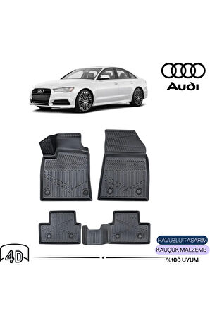  AUDİ A6 2018   4D Havuzlu Paspas 