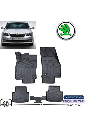  SKODA SUPERB 2 2009 4D Havuzlu Paspas 