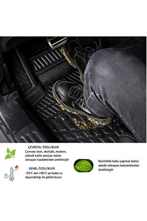  CİTROEN NEMO 2011 4D Havuzlu Paspas 