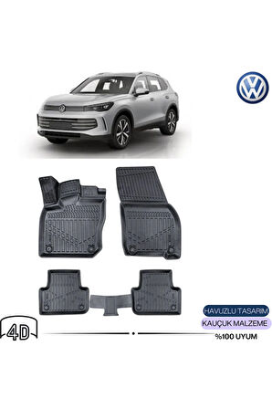  VOLKSWAGEN TİGUAN 2024   4D Havuzlu Paspas 